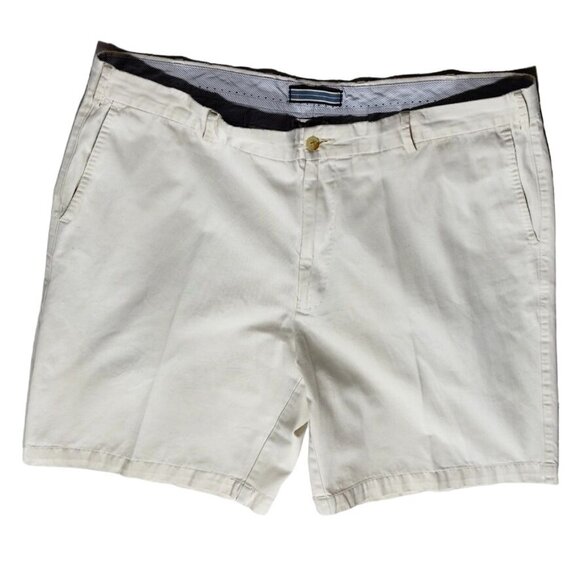 PETER MILLAR Men's White Pima Cotton Shorts Size 40
